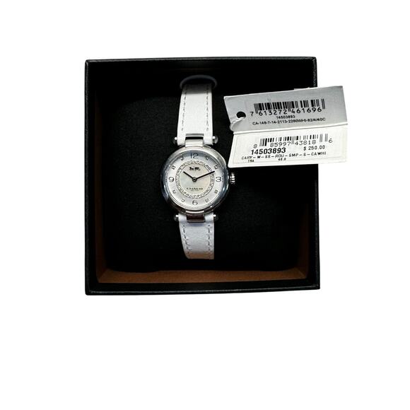 Coach Women's Cary Mother of pearl Dial Watch - Picture 7 of 9